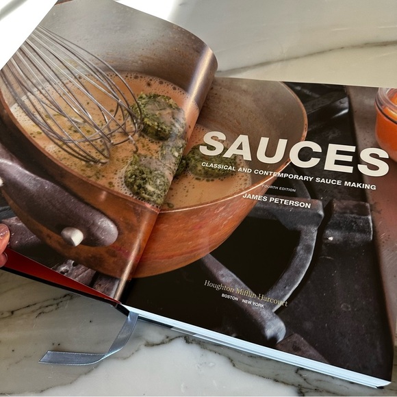 Sauces Classical Contemporary Sauce Making 4th Edition James Peterson Cookbook - Picture 3 of 10